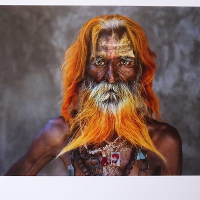 Steve McCurry – India, 2010, hand signed.