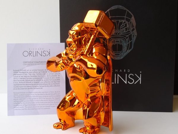 Orlinski sculpture with COA